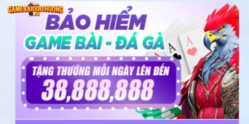 Người chơi game bài đổi thưởng nhận bảo hiểm cược thua